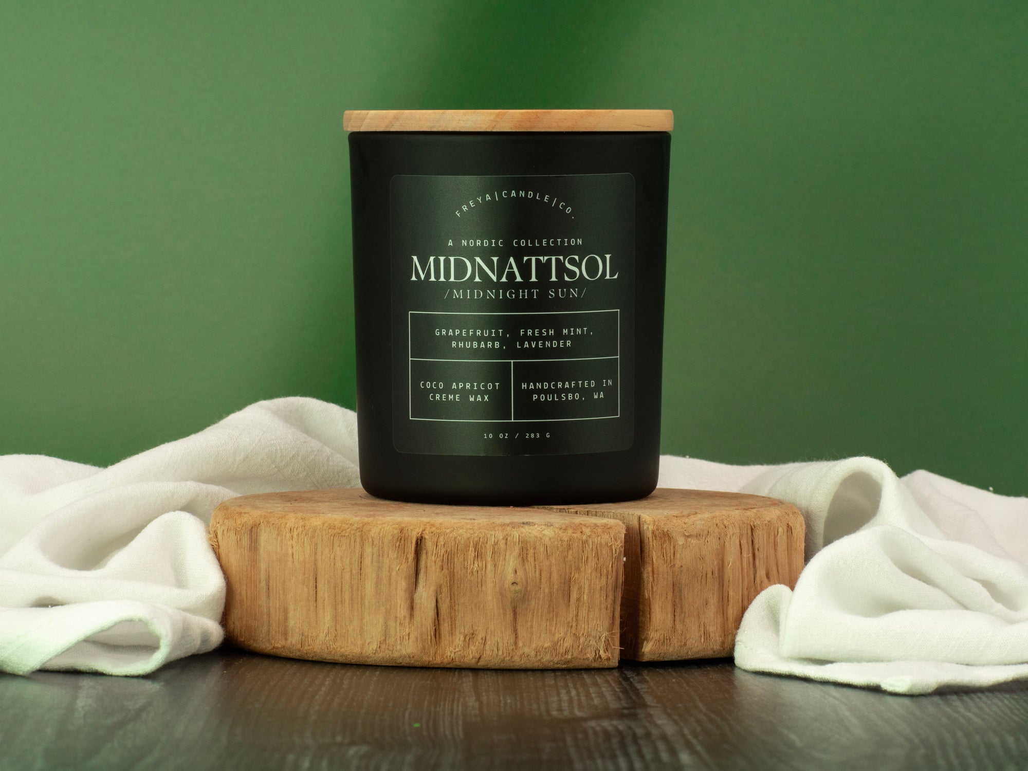 MIDNATTSOL | Grapefruit, Fresh Mint, Rhubarb & Lavender